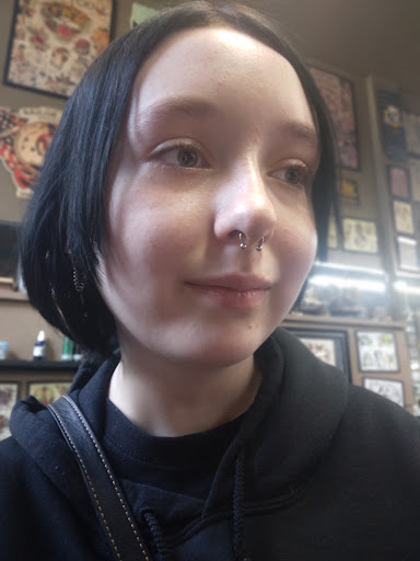 Explore black white tattoo ideas, creative tattoo ideas in Modesto, available at The Golden Rose Tattoo