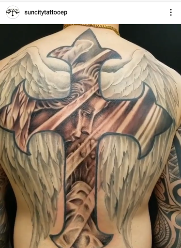 Explore carpenter tattoo ideas, creative tattoo ideas in El Paso, available at Sun City Tattoo Montana