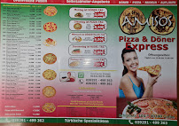 Menu / carte de Pizza Nostra à Calbe