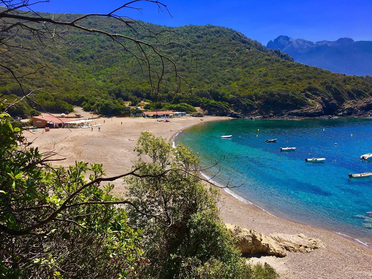 Photo of Le Punta Rossa II beach with bright sand surface
