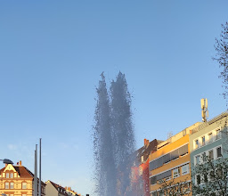 Wasserspiel Marienplatz photo