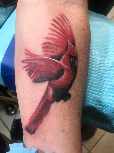 Explore tattoos ideas on back, creative tattoo ideas in Alamogordo, available at The Poison Frog Tattoo Studio