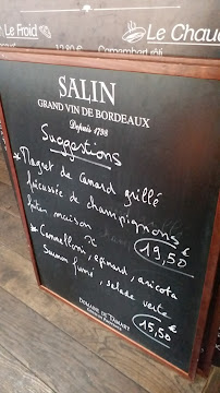 Restaurant Restaurant le Saint Georges à Bordeaux (la carte)