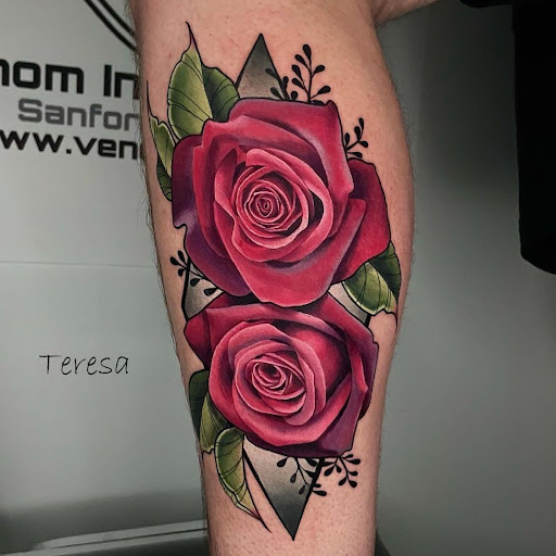 Explore evil tattoo ideas, creative tattoo ideas in Sanford, available at Venom Ink Tattoo