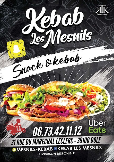 Kebab Les Mesnils à Dole (Jura 39)