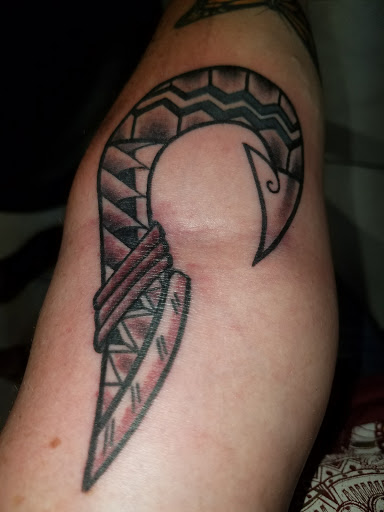 Explore full neck tattoo ideas, creative tattoo ideas in Honolulu, available at Sacred Art Tattoo Waikiki