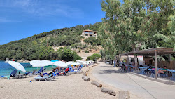 Foto di Ammoglossa Beach e l'insediamento