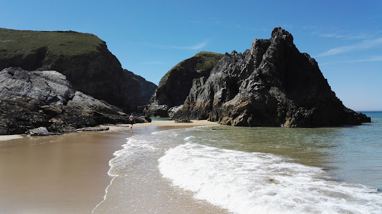 Pentire Steps beach
