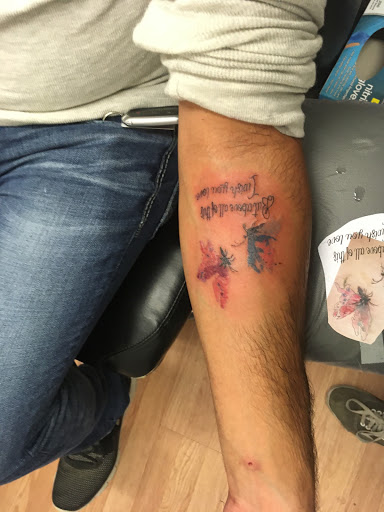 Explore men's dark tattoo ideas, creative tattoo ideas in Jonesboro, available at Immortal Ink