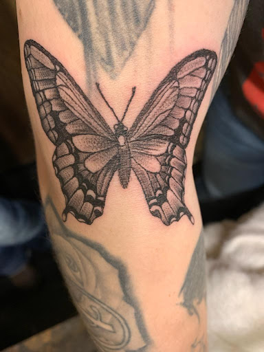 Explore name tattoo ideas on chest, creative tattoo ideas in Sutherland, available at 3N1 Body Art