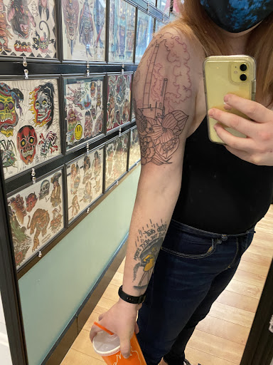 Explore cool family tattoo ideas, creative tattoo ideas in Delaware, available at Rose & Web Tattoo