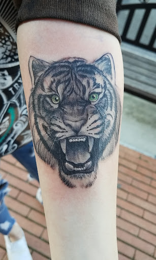 Explore christian tattoo sleeve ideas, creative tattoo ideas in Lemoyne, available at Ego Ink Tattoo & Body Piercing Shop