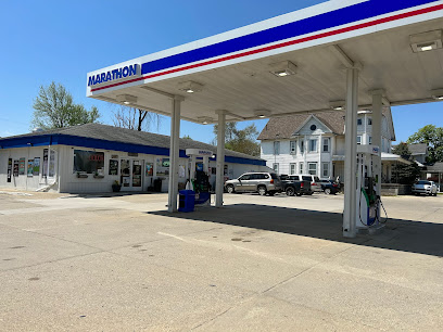 Theis Marathon Gas Station/General Store - 210 S Main St, Fowler, MI 48835