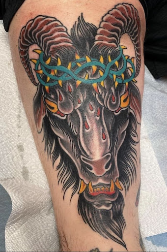 Explore mardi gras tattoo ideas, creative tattoo ideas in Olympia, available at Capitol City Tattoo and Piercing