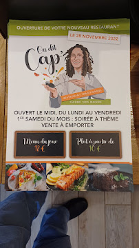 Restaurant On Dit Cap' à Bollène carte
