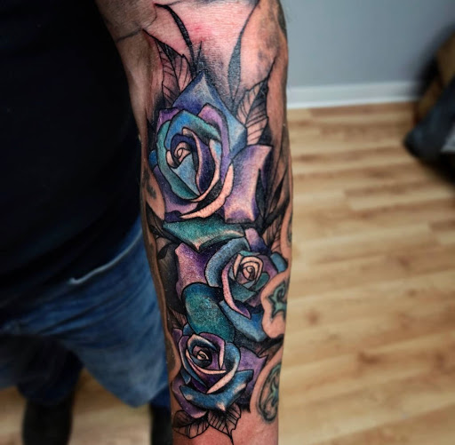 Find long distance best friend tattoo ideas for your next unique tattoo in Kenosha at Kenosha Tattoo Company