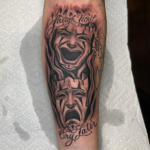 Explore back ear tattoo ideas, creative tattoo ideas in Loveland, available at R&G Body Art