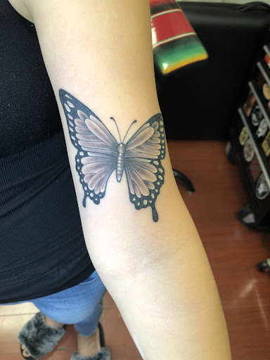 Explore chest and sleeve tattoo ideas, creative tattoo ideas in Northridge, available at Kathouse Inc. Tattoo