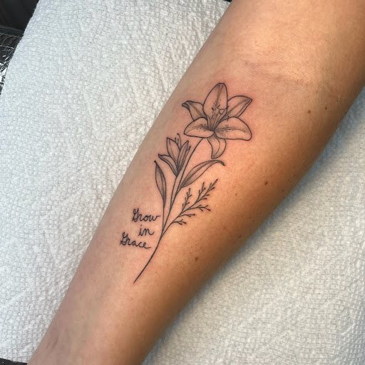 Explore bible verses tattoo ideas, creative tattoo ideas in Rowlett, available at Ink Sirens Tattoo & Piercing Studio
