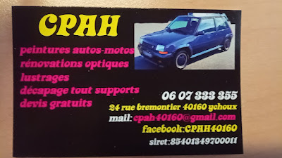 Carrosserie CPAH à Ychoux