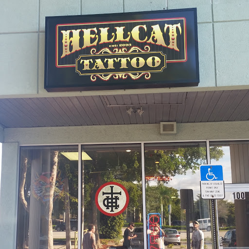 Tattoo Shop «Hellcat Tattoo», reviews and photos, 1896 Palm Beach Lakes Blvd #100, West Palm Beach, FL 33409, USA