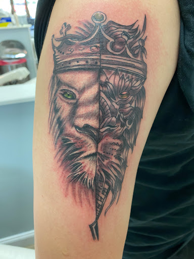 Explore johnny depp tattoo ideas, creative tattoo ideas in Buford, available at Wild Tribe Tattoos and Piercings