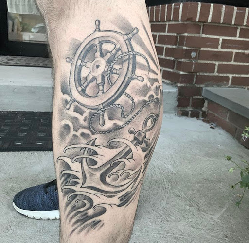 Explore true north tattoo ideas, creative tattoo ideas in Glen Head, available at Twin Moon Creations