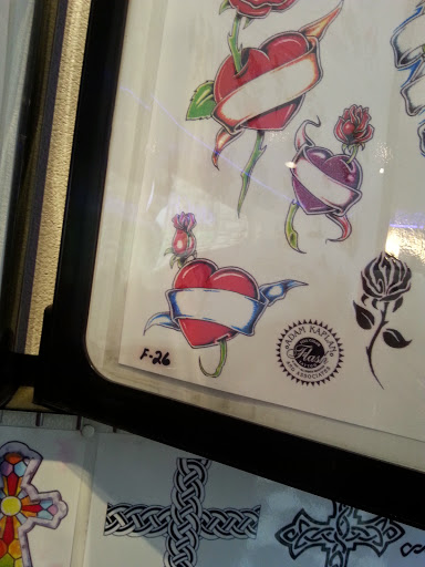 Explore candy tattoo ideas, creative tattoo ideas in Fayetteville, available at Knight Times Tattoo