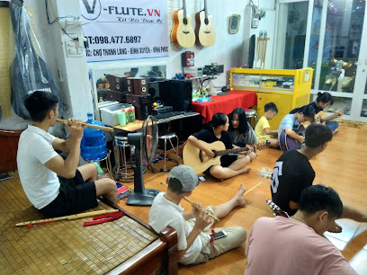 Sáo Trúc Guitar V-Flute Thanh Lãng Bình Xuyên