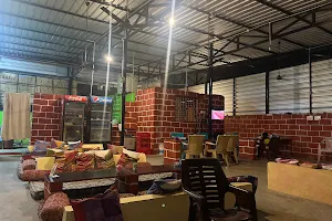 Prince Indian food court Junction ., Hampi, Karnataka. image