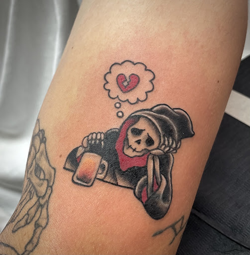 Explore turbo tattoo ideas, creative tattoo ideas in Gales Ferry, available at Smaugs Chamber