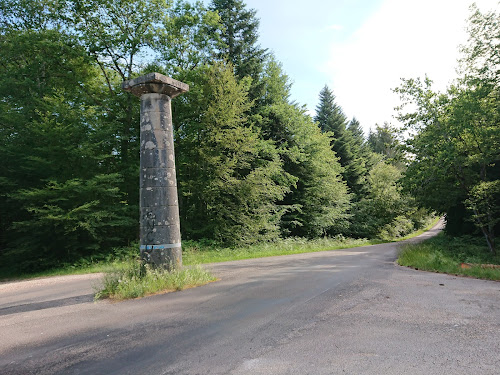 Borne-colonne n°4 de la forêt de Chaux à Our