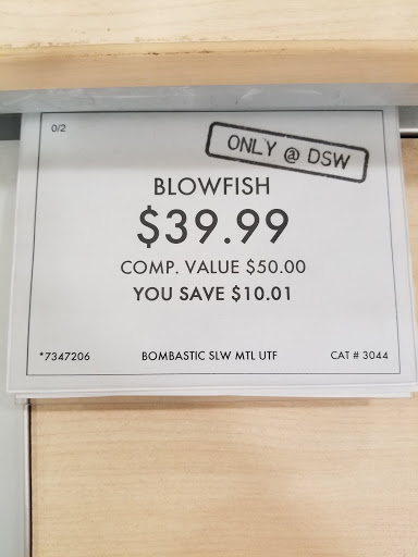 Shoe Store «DSW Designer Shoe Warehouse», reviews and photos, 314 Marketplace Mile, Plainfield, IN 46168, USA