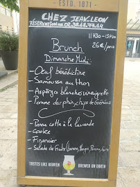 Restaurant Chez Jean Léon à Orléans - menu / carte