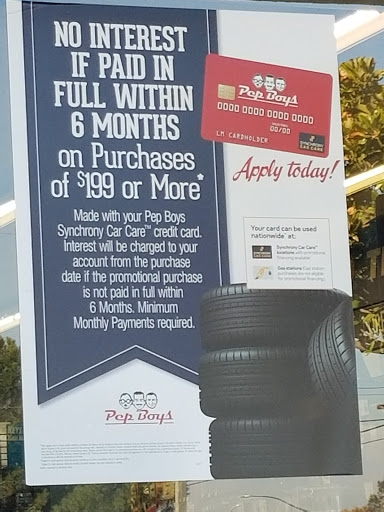 Auto Parts Store «Pep Boys Auto Parts & Service», reviews and photos, 2500 Arden Way, Sacramento, CA 95825, USA