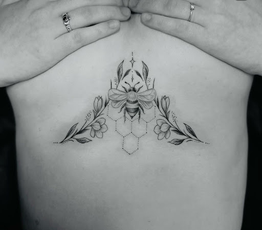 Explore ankle tattoo ideas for men, creative tattoo ideas in Amherst, available at Lovesick Tattoo NH