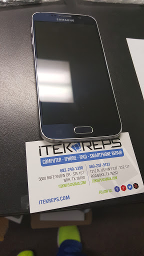 Mobile Phone Repair Shop «iTeK Reps Cell Phone & PC Repair», reviews and photos, 1212 US-377 #117, Roanoke, TX 76262, USA