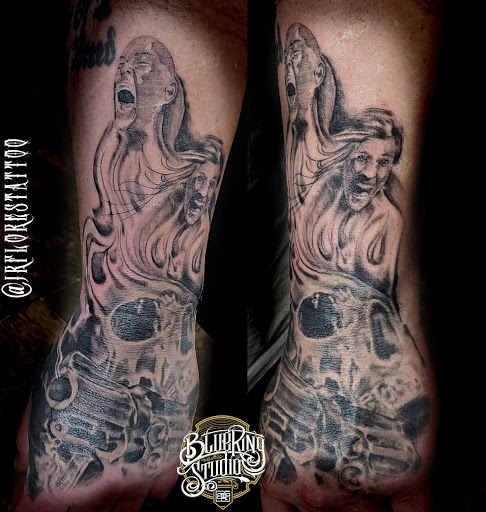 Explore grandmother tattoo ideas, creative tattoo ideas in Caldwell, available at Blue Ring Studio Tattoo & Piercing