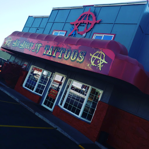 Explore single flower tattoo ideas, creative tattoo ideas in Spokane, available at All About It Tattoo Studio