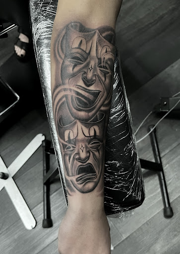 Explore samurai tattoo ideas, creative tattoo ideas in Silver City, available at Independent Ink Tattoo