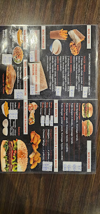 Menu / carte de Tacos Gevaudan à Marvejols