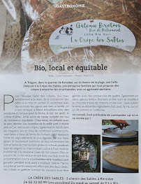 Photos du propriétaire du Crêperie La crêpe des sables (produits bretons bio à emporter) à Trégunc - n°11