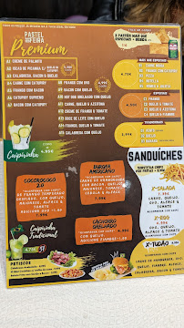 Menu du Pastéis Brasil & Burger (Porto) à Porto