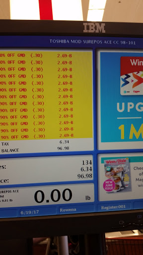 Grocery Store «Winn-Dixie», reviews and photos, 771 US-98, Columbia, MS 39429, USA