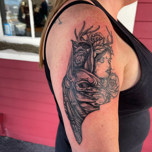 Find simple cat tattoo ideas for your next unique tattoo in Fort Oglethorpe at The Helm Tattoo & Piercing