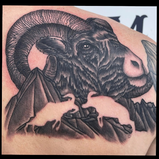 Explore hermes tattoo ideas, creative tattoo ideas in Copperas Cove, available at Black Moon Tattoo Company