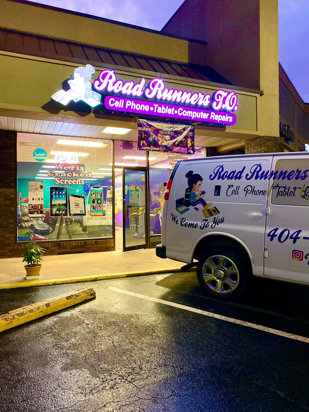 RoadRunners TakeOver Cell Phone, Computer Repairs & video game entertainment