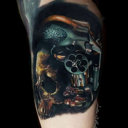 Explore mens thumb tattoo ideas, creative tattoo ideas in Worcester, available at Studio 31 Tattoo Social Club