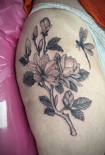 Explore big tattoo ideas female, creative tattoo ideas in Amherst, available at Lovesick Tattoo NH