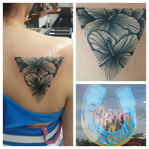 Explore harry potter tattoos ideas, creative tattoo ideas in Hampton, available at Blue Horseshoe Tattoo and Body Piercing